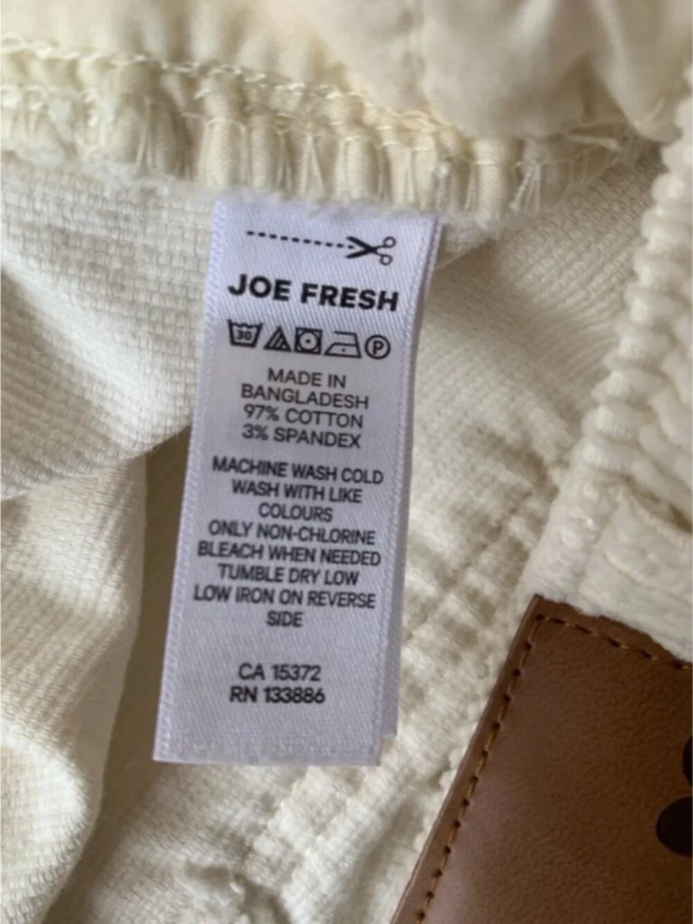 Joe Fresh x Jillian Harris Corduroy Pants - Picture 7 of 7